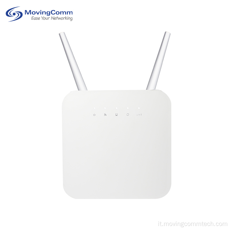 Modem router CPE 3G/4G con slot per scheda SIM