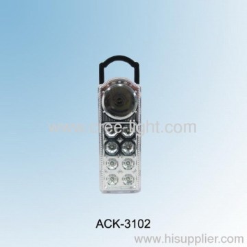 1W + 8led alta potencia trabajo ligero Ack-3102