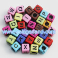 DIY Random Alphabet/Letter Acrylic Cube Spacer Loose Beads 6MM