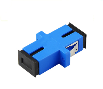 SCUPC PlasticSimplex Fiber Optic Adapter/CouplerwithFlange