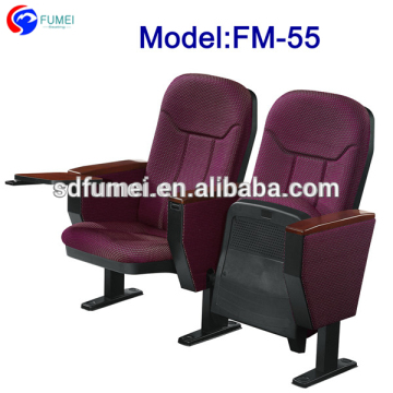 FM-55 Ergonomic design plastic theater seating for sale