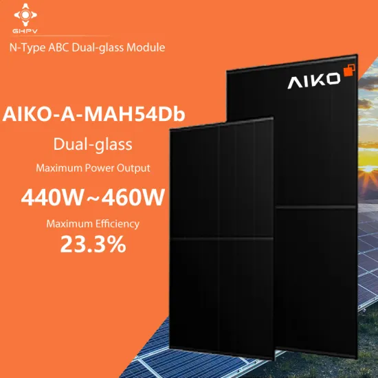 Rotterdam Warehouse: Aiko IBC Solar PV Modules - 440W to 460W N-Type Photovoltaic Solar Panels