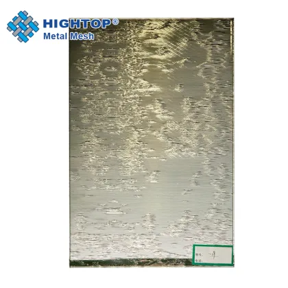 Decorative Colored Metal Textile Laminated Glass: Enhancing Architectural Facades