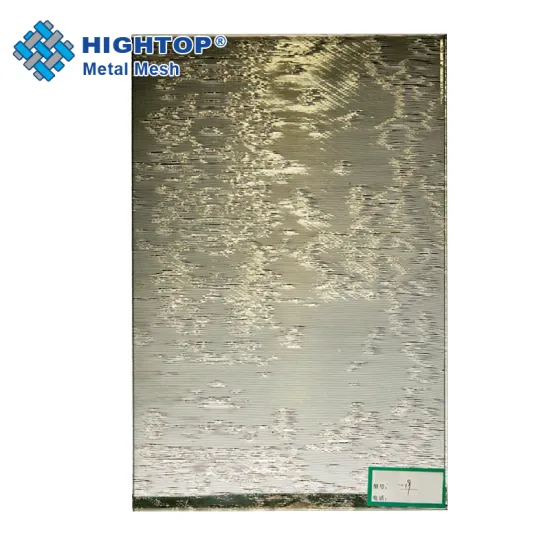 Decorative Colored Metal Textile Laminated Glass: Enhancing Architectural Facades