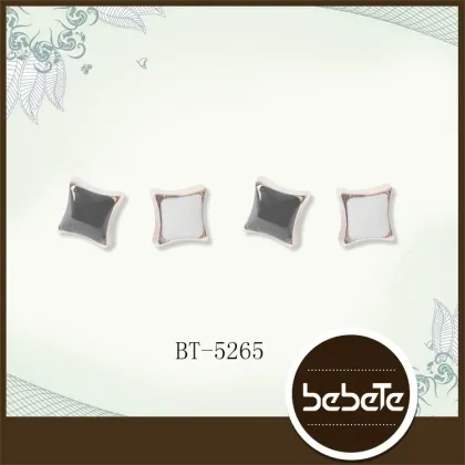 bowknot shaped metal buttons,brass rim buttons