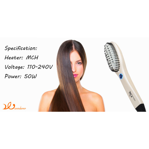 Hair Ion Straightening 3D Comb