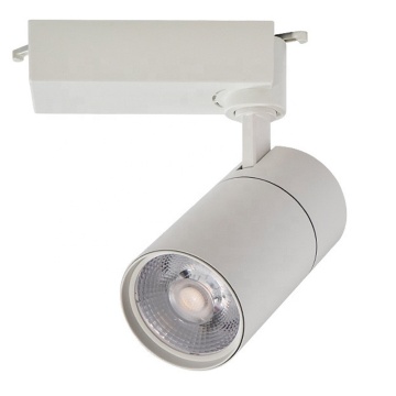 Adjustable Movable Track LED Light - Black White 12w 20w 30w COB LED Ceiling Light