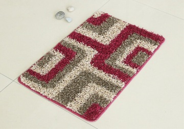 Comfortable PP Rugs, with Elbow Yarns, Maze Pattern