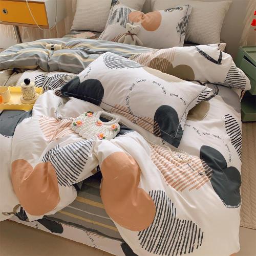 مجموعة الفراش المرقعة الناعمة الكابتشينو بالجملة