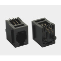 Conector modular 4P4C RJ11 de entrada superior