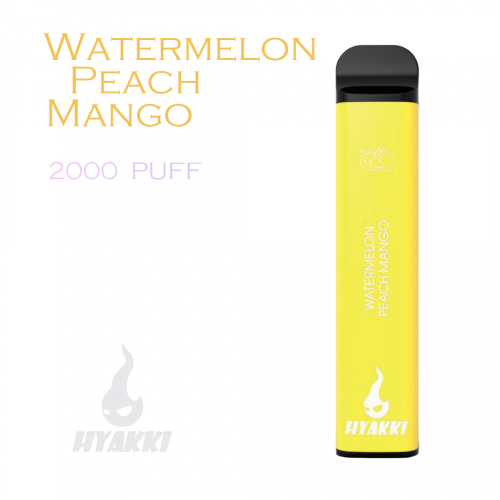 Hyakky 2000 Puff - Mango de durazno de sandía