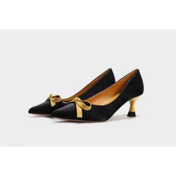 2021 sandales pour dames à talons fins bowknot cusp d&#39;été