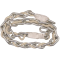 Rope insert elevator compensation chain