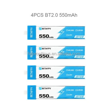 BETAFPV RC Battery 550mAh 1S BT2.0