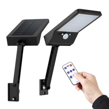 Έξυπνα ηλιακά φώτα LED με τηλεχειριστήριο - IP67 αδιάβροχοι λαμπτήρες κήπου και δρόμου