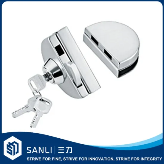 SL-002 cheap tempered glass door lock