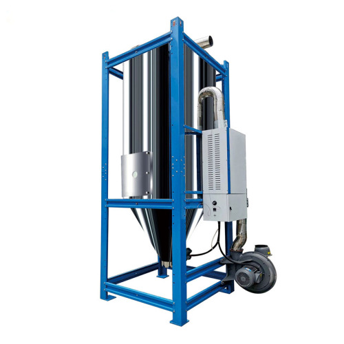 Partikel Plastik Stainless Stainling Euro Hopper Dryer