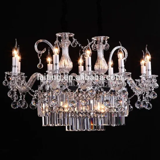 Big Table Top Crystal Turkish Chandelier Lighting for Dining Table