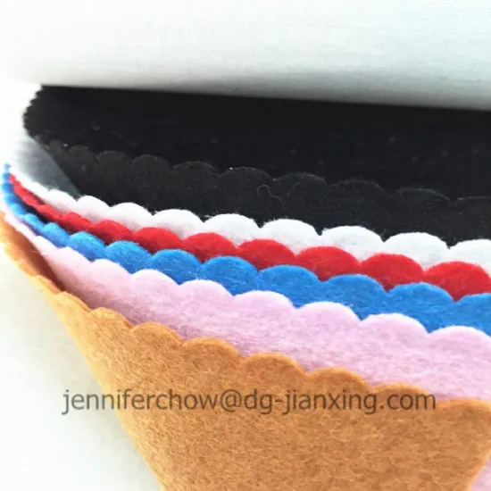 Colored non woven felt interlining Trade Assurance supplier
