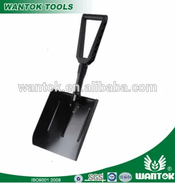 steel square head folding digging spade&folding shovel for camping for garden for farming