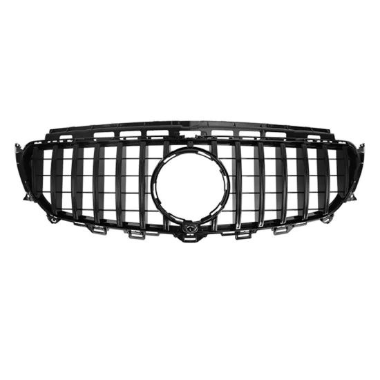 Hot Selling ABS Grille for BENZ E-Class W213 GT Style Front Bumper Grill 2016-2019