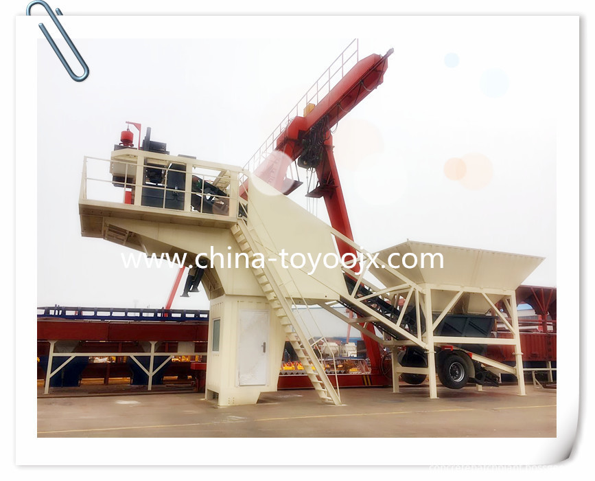 Mobile Concrete Batching Plant