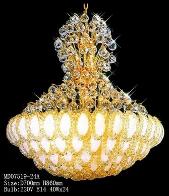 Harvest Fruit Hotel Restaurant K9 crystal chandeliers