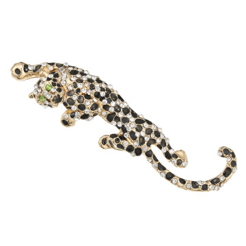 Fashion Leopard Brooch Jewelry with Free Delivery