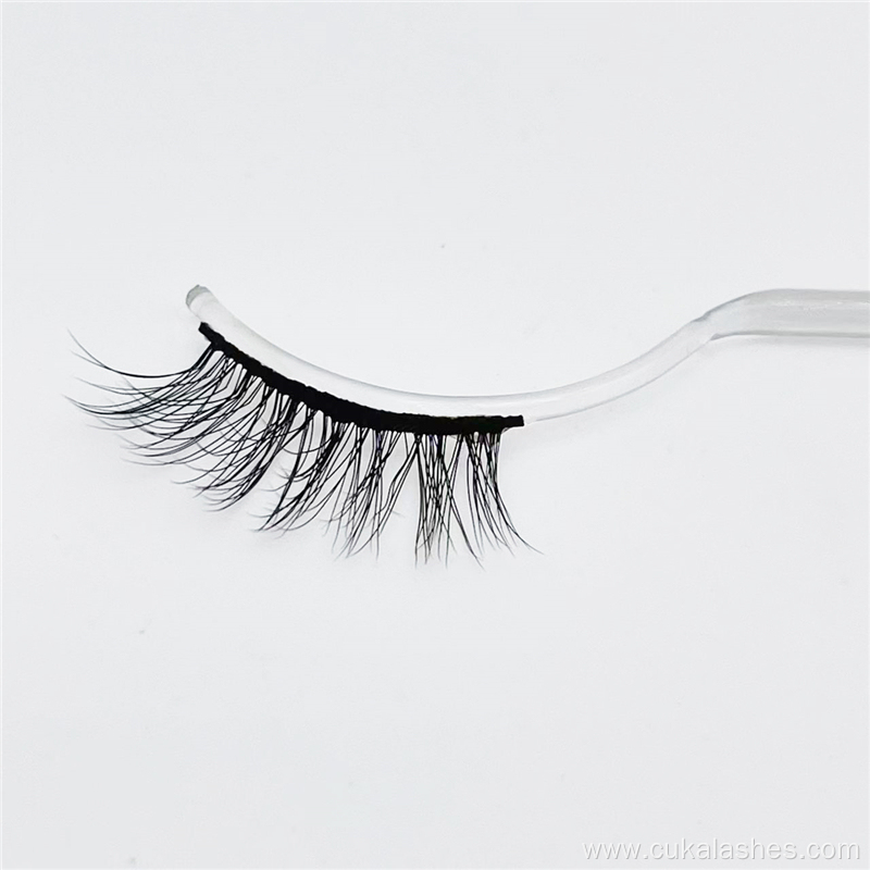 3d false half eyelashes natural half strips lashes