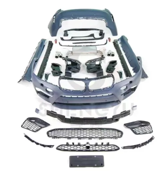 BMW X6 F16 Body Kit 2014-2019 - Front Bumper, Rear Lip, Exhaust Pipe, Side Skirt (Includes X6M)