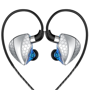 QKZ Hi6T In-Ear Metal Earphones with Heavy Bass and Wire Control