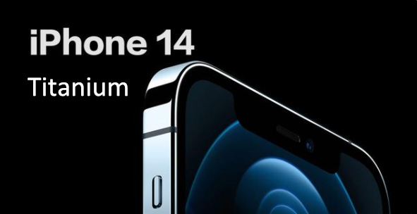 iPhone 14 titanium alloy shell