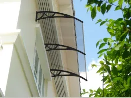 PC Awning Door Awning CN DIY Awning Polycarbonate Awning Door Canopy China