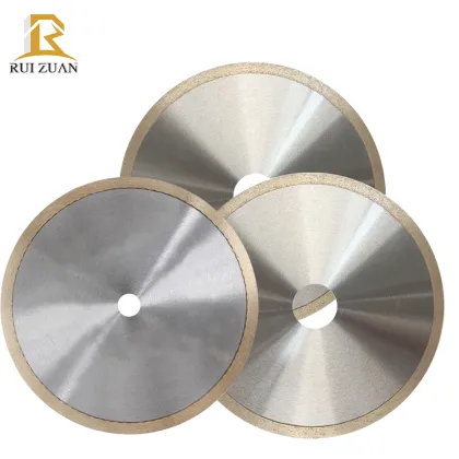 Cold Pressed Gem Jade Cutting Continuous Rim Diamond Saw Blades
