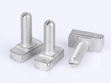 Standard square neck T-head bolts