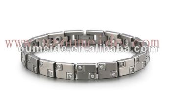 OEM/ODM Metal Factory 2012 Sterling Bracelets with Diamonds