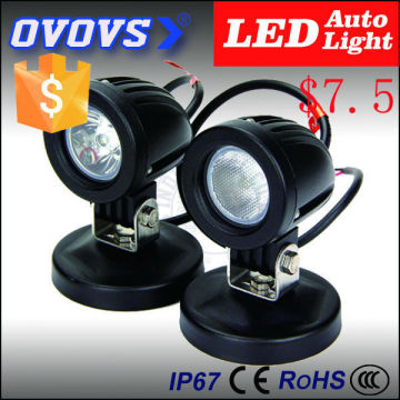 OVOVS 2inch spot car off road lights 10w working lamp for motorcycle atv