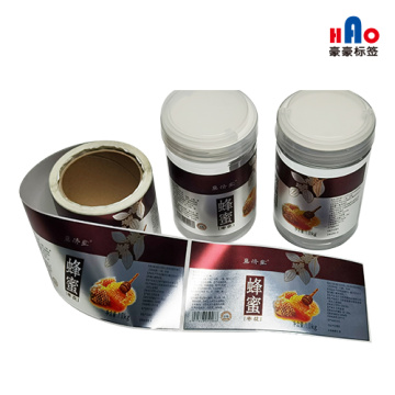 Reverse UV process label