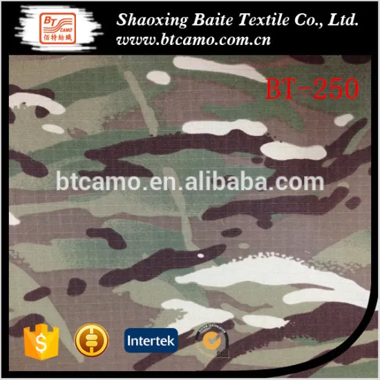 CVC 50/50 Army Muliticam Camouflage Fabric