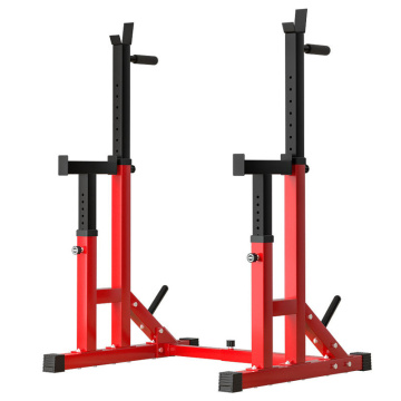 อุปกรณ์ยกน้ำหนักแบบมืออาชีพ: ชั้นวางเหล็ก PVC Barbell ที่ปรับได้, การกดม้านั่ง, และแร็คหมอบอเนกประสงค์ - อุปกรณ์ออกกำลังกายขายร้อน