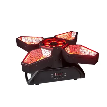 Newest 4-Leaf LED Retro Rotating Lights