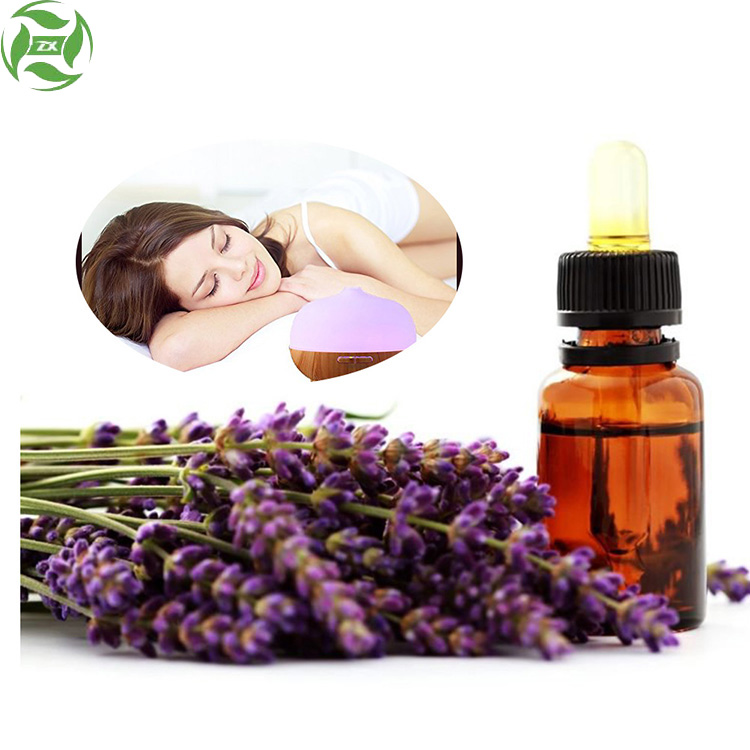 Aceite esencial de lavanda aromaterapia de alta calidad.