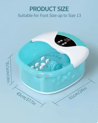 Foot Spa with Massage Roller
