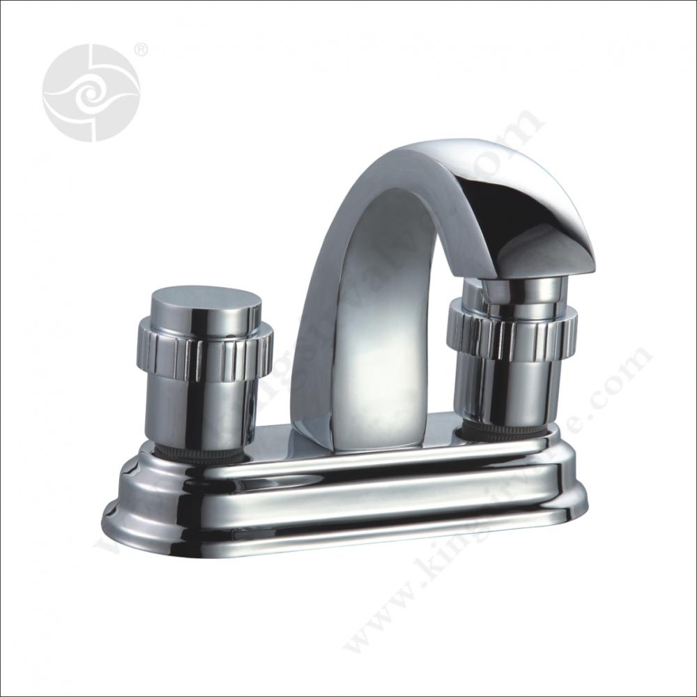 ทองเหลืองกับโลหะผสมสังกะสีจัดการ faucet KS-9050