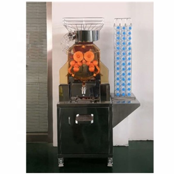 Otomatik Metal Portakal Meydircısı ve Juice Vending Makinesi
