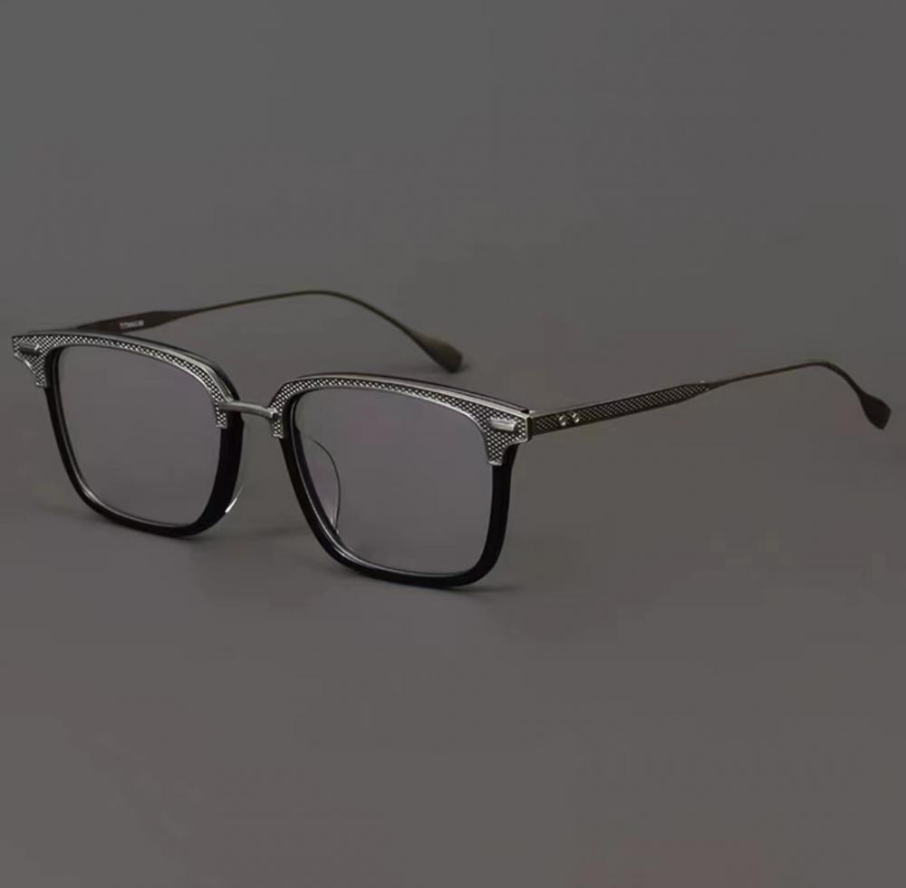 Material misto designer de titânio enquadra óculos
