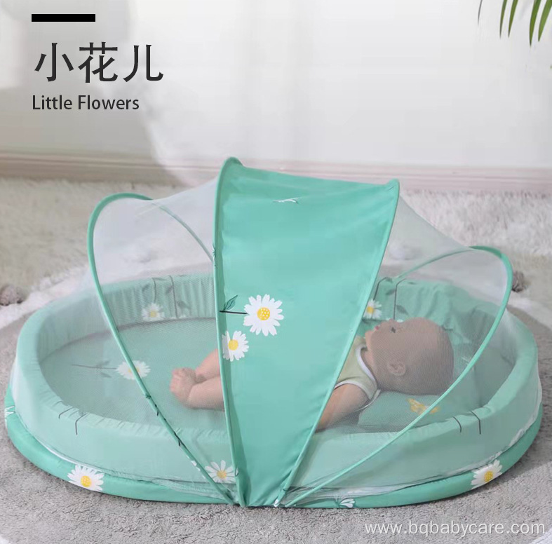 Portable baby nest bed for boys girls travel