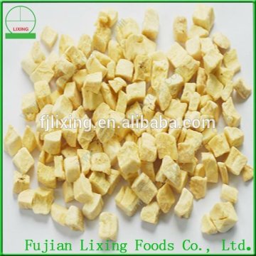 Freeze dried banana dices