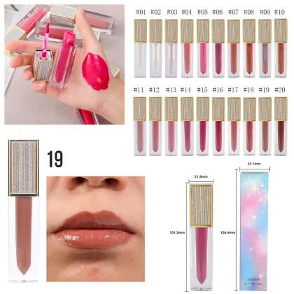 Wholesale Vegan Luxury Lip Gloss: Private Label Custom Lip Makeup Supplier