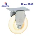Mittelschwerem Schwenk Nylon Caster Wheels in Weiß